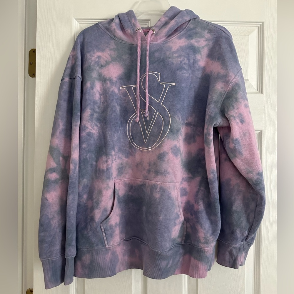 Victoria Secret Tie Dye Hoodie w/ Matching Shorts Included
